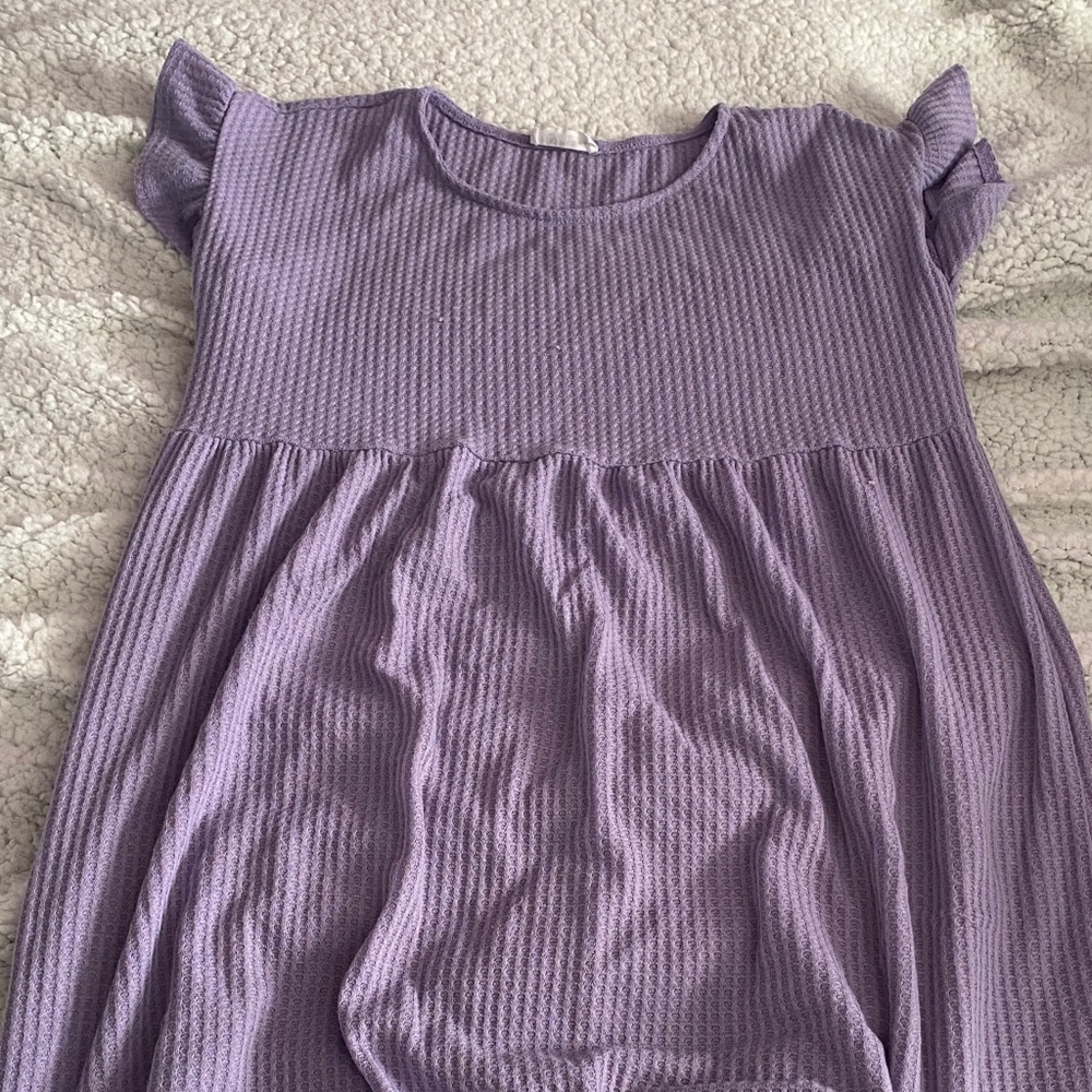 Women's medium soft purple dress